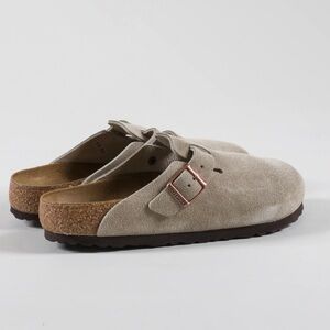 Birkenstock Boston Narrow in Taupe Size 39/8 New in Box